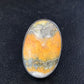 Navajo Yellow Bumble Bee Jasper Ring | Sterling Silver | Sz 8 Adjustable | Authentic Native American Handmade | 14020