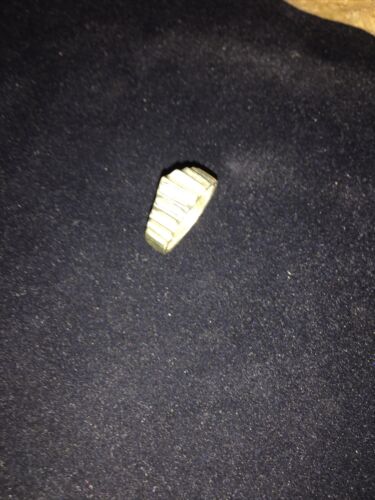 Native American Navajo Folded Sterling Silver Ring | Sz 7.5 | 10920