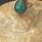 Native American Turquoise Navajo Old Pawn Ring | Sterling Silver | Sz 8.75 | 4714