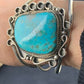 Native American Men's Navajo Turquoise Bracelet | Sterling Silver | Authentic Handmade | 3283