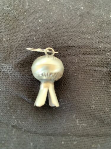 Native American Navajo Pearls Naja Earrings | Sterling Silver | 1" | 1043 - Masha USA