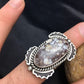 Navajo Wild Horse Turquoise Ring | Sterling Silver | Sz 7 | Authentic Native American Handmade | 12063