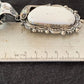 Men's White Buffalo Turquoise Pendant Necklace | Navajo Sterling Silver | 4124