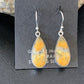 Native American Navajo Bumblebee Jasper Earrings Set | Sterling Silver | Handmade | 1564